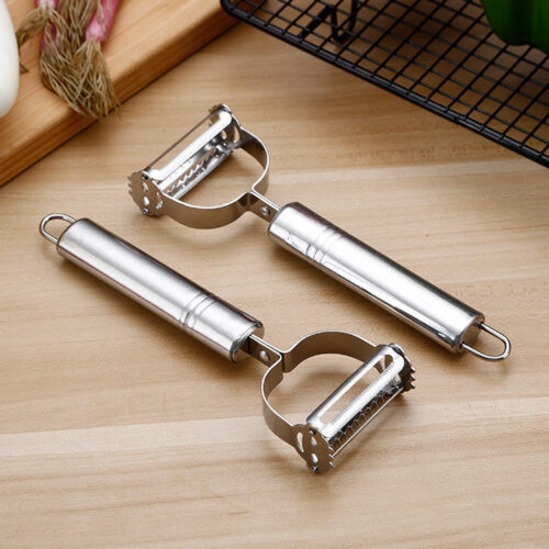 stainless steel 2 in 1 fruit vegetable peeler