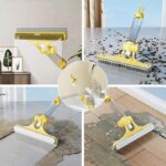 4 in 1 window cleaning brush with spray double sided window cleaner for bathroom mirror car glass wiper