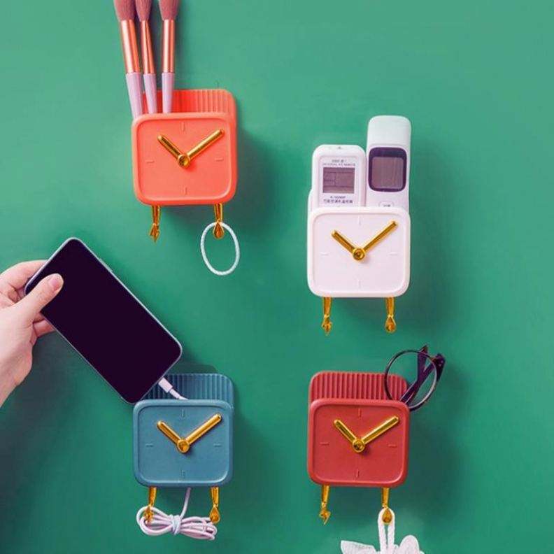 clock style mobile and multi purpose holder