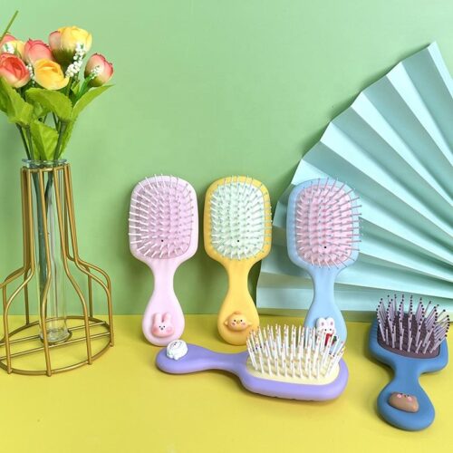kids cartoon hair brush