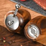 1 piece set solid wood salt and pepper