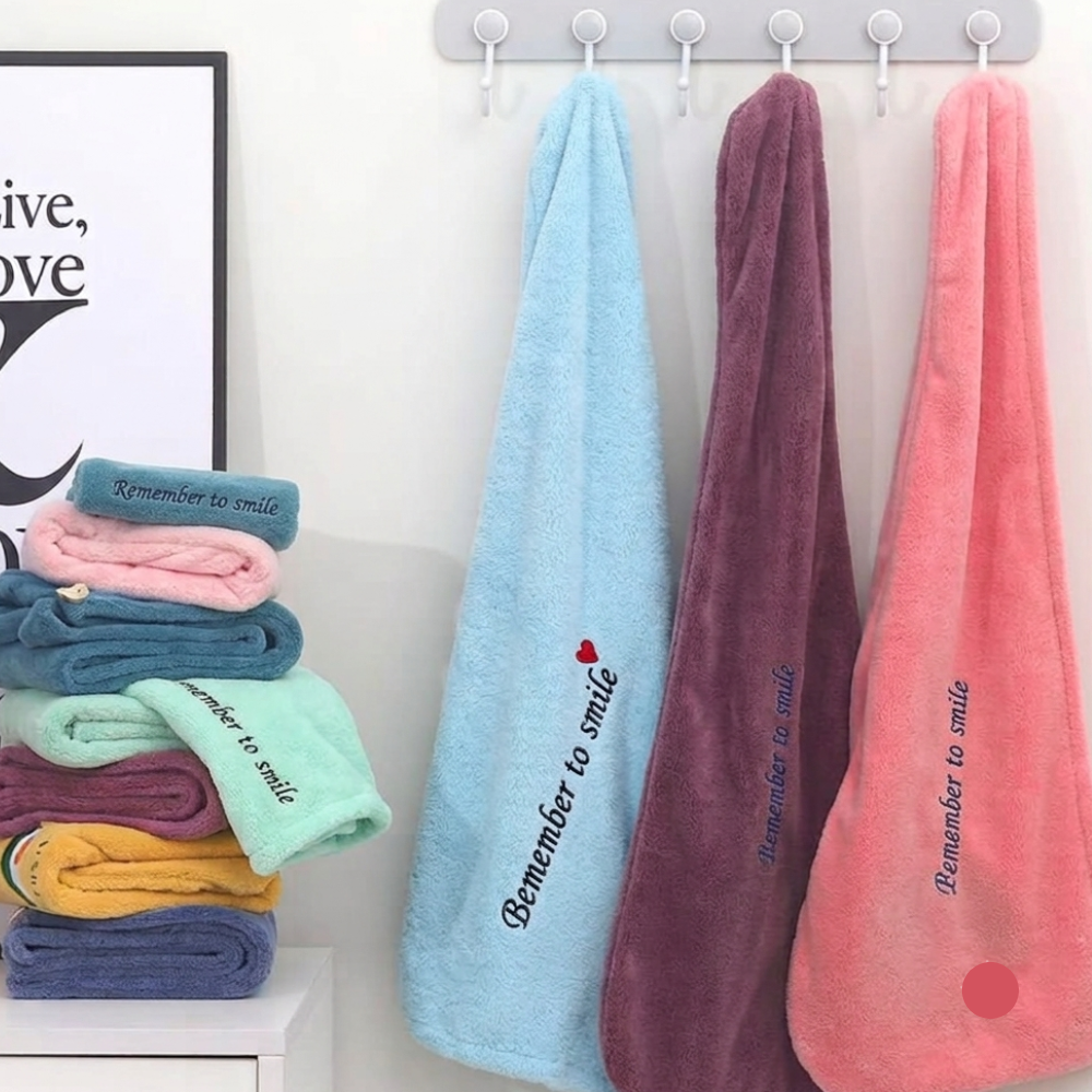 Microfiber Shower Cap Towel, Quick Dry Hair Cap, Bath Hats for Women, Super Absorbent Soft Cap Towel