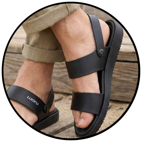 mans foot wear