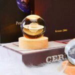 3d crystal lights lamp glowing planetary galaxy night light