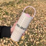portable simple creative stainless steel cup thickened shock resistant insulated cup