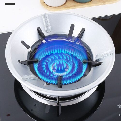 stainless steel gas stove saver windproof cover burner stand