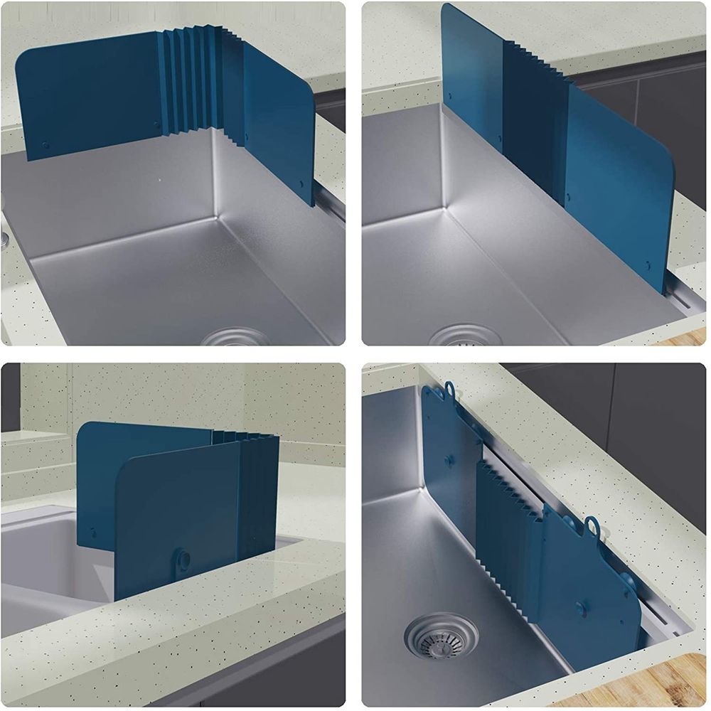 foldable kitchen sink water guard barrier foldable kitchen sink water guard barrier