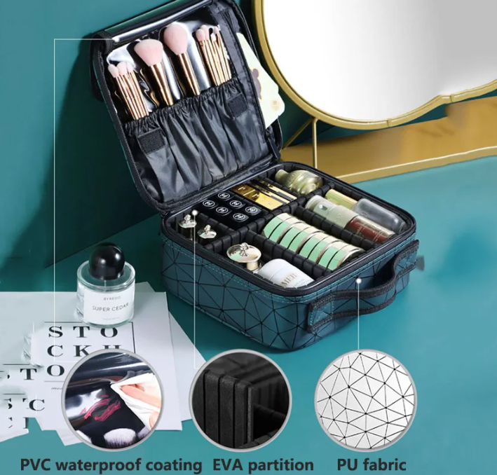 professional travel cosmetics bag organizer suitcase professional travel cosmetics bag organizer suitcase