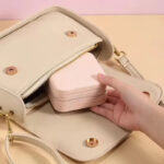 premium mini leather jewelry organizer box