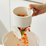 plastic kitchen hanging sink drain basket