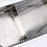 stainless steel utensil holder, kitchen wall hanging steel cutlery holder organizer rack