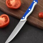 5 inch fruit knife comfortable grip stainless steel