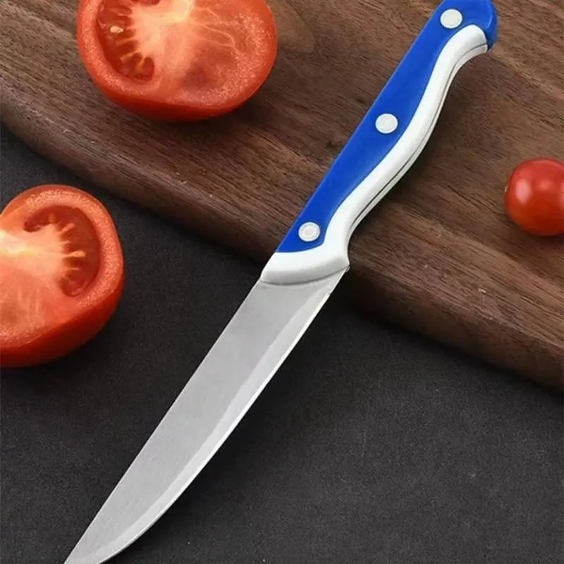 5 inch fruit knife comfortable grip stainless steel