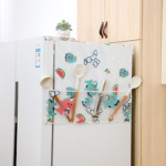 printed fridge dust cover waterproof refrigerator dustproof cover