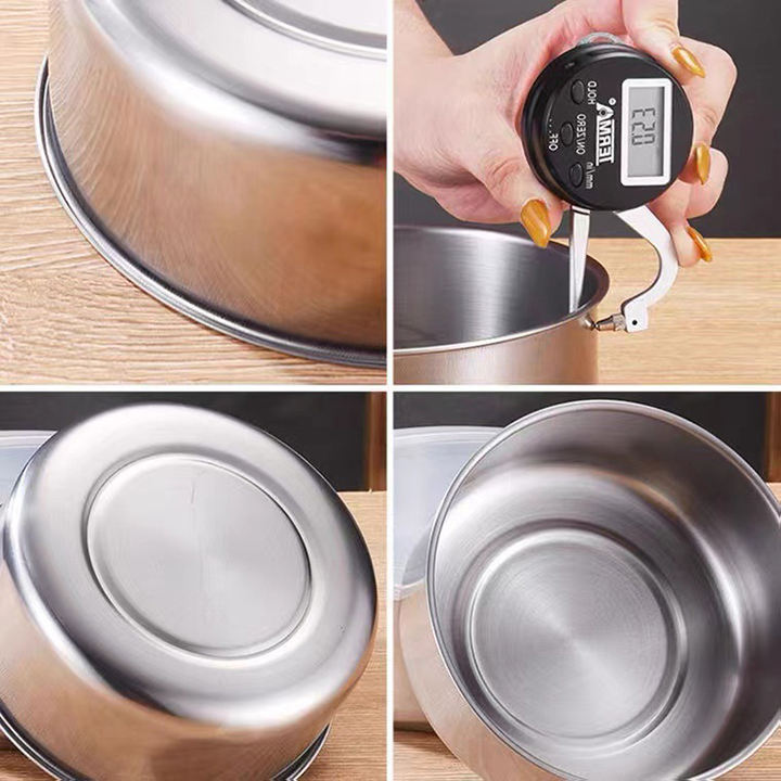 5 pcs stainless steel bowl set 5 pcs stainless steel bowl set