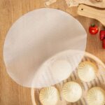 silicone steamer mat – 3 pcs reusable non stick steaming and baking mats – 28 cm