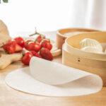 silicone steamer mat – 3 pcs reusable non stick steaming and baking mats – 28 cm