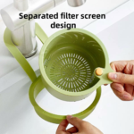 plastic kitchen hanging sink drain basket