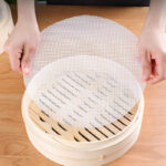 silicone steamer mat – 3 pcs reusable non stick steaming and baking mats – 28 cm