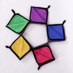 double sided microfiber car cleaning towel cloth pack of 3 (size:60x40)