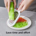 3 in 1 vegetable cutter mandoline slicer potato peeler carrot grater