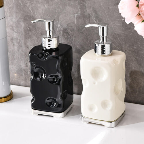 modern reusable bathroom soap dispenser