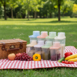 large capacity airtight dry food container