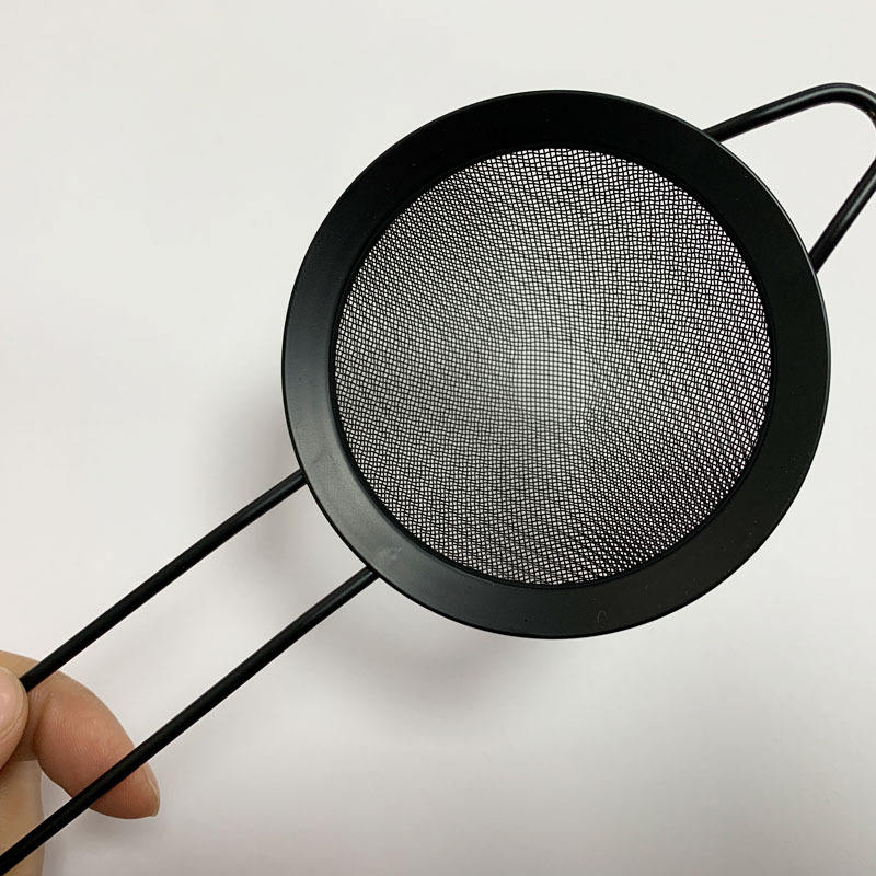 stainless steel black tea strainer 10cm stainless steel black tea strainer 10cm