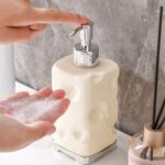 modern reusable bathroom soap dispenser