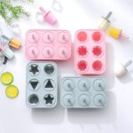 6 holes summer ice cream maker popsicle mold