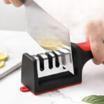 3 in 1 knife sharpener with fruit and meat knife peeler