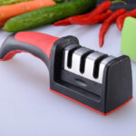 3 in 1 knife sharpener with fruit and meat knife peeler