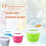 10 liter foldable silicon bucket