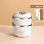 2 layer warm lunch box with bag