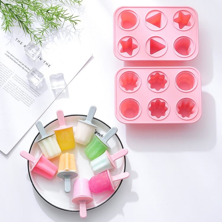 6 holes summer ice cream maker popsicle mold 6 holes summer ice cream maker popsicle mold