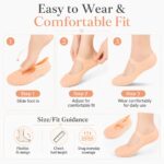 non slip no show invisible ballet socks