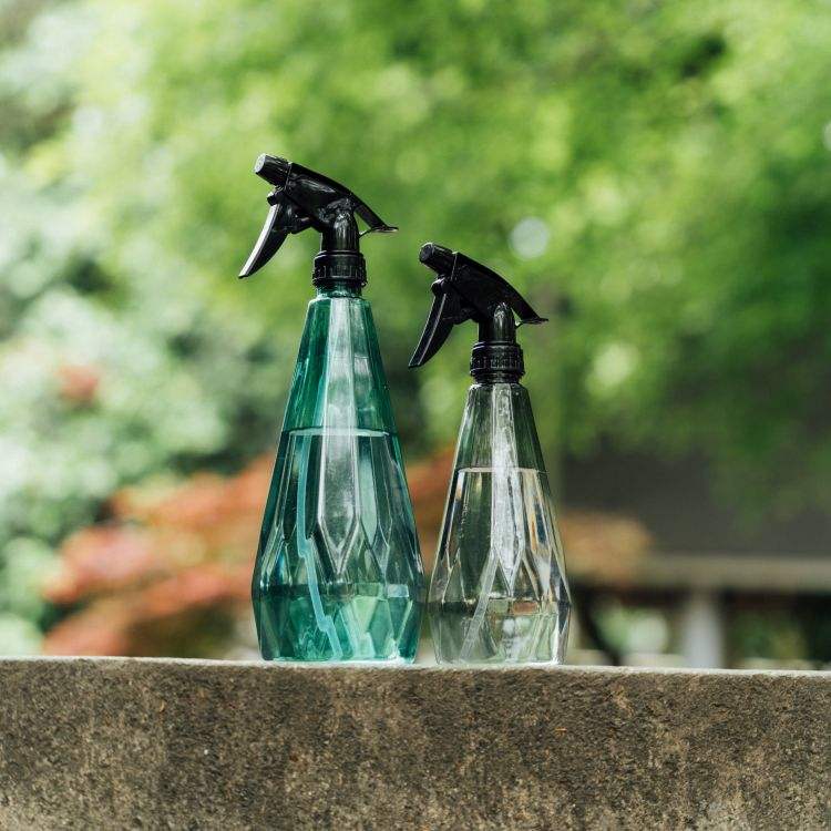diamond plastic spray bottle 500ml for travel beauty cleaning gardening diamond plastic spray bottle 500ml for travel beauty cleaning gardening