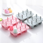 6 holes summer ice cream maker popsicle mold