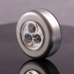 3pcs led wireless night light stick click touch lamp car cabinet closet lamp