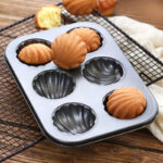 non stick multi shape cake mold tray set – heavy duty baking pan