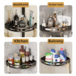aluminium shower caddy corner shelf