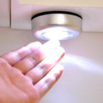 3pcs led wireless night light stick click touch lamp car cabinet closet lamp