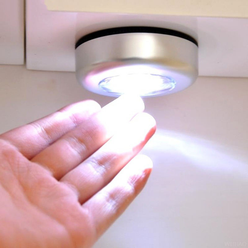 3pcs led wireless night light stick click touch lamp car cabinet closet lamp 3pcs led wireless night light stick click touch lamp car cabinet closet lamp