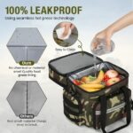 2 layer tactical outdoor picnic lunch bag