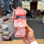 sanrio kuromi my melody square water bottle