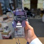 sanrio kuromi my melody square water bottle