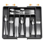 premium expandable cutlery tray & drawer organizer