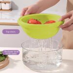 round glass food storage containers with lids
