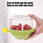 round glass food storage containers with lids