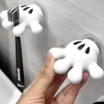 waterproof bathroom wall suction cup mini clock
